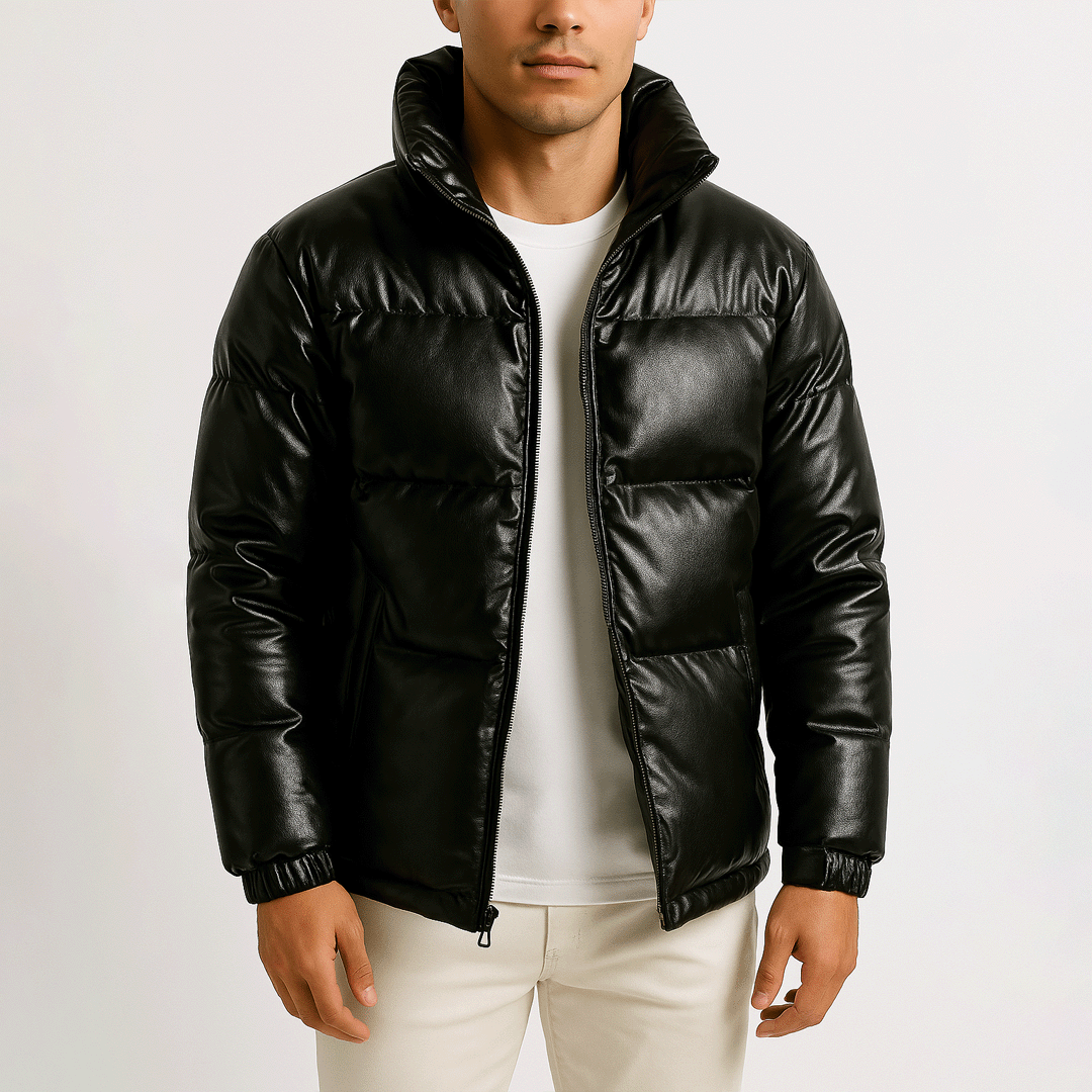 Jaqueta Puffer Masculina de Inverno
