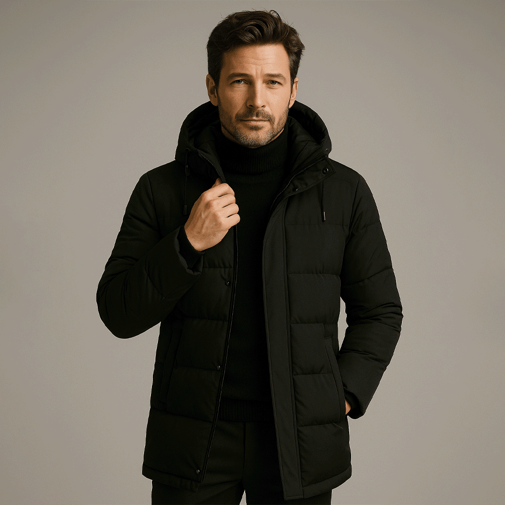 Sobretudo Masculino Puffer Manhattan